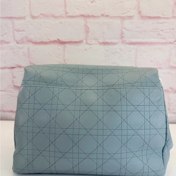 Dior Light Blue Cannage Leather Diorling Shoulder Bag - Picture 4 of 16
